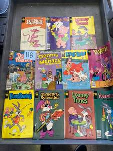 lot 118 image: wide variety of Comic Books
