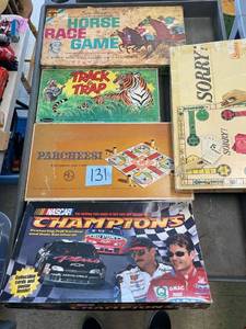 lot 131 image: Lot of Game Boards
