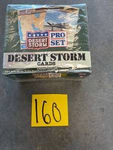 lot 160 image: Desert Storm Cards