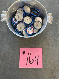lot 164 image: Tin full of President Nixon Election Buttons