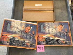 lot 167 image: Hallmark Brand Tin Lionel train Signs QTY 2