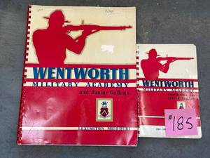 lot 185 image: Wentworth Military Academy Catalog and History