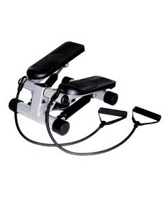 lot 63191 image: Sunny Health & Fitness Mini Stepper with Bands