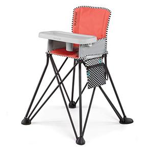 lot 63229 image: Summer Pop ��n Sit SE Highchair, Sweet Life Edition, Mango Melon Color - Portable High Chair for IndoorOutdoor Dining �� Space Saver High Chair with Fast, Easy, Compact Fold, for 6 Months �� 45 Pounds