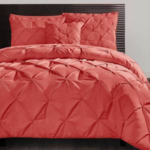 lot 63235 image: Vcny Home Carmen Pintuck 4 Piece Comforter Set, Queen Bedding