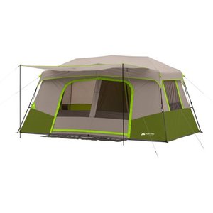 lot 63258 image: Ozark Trail 11-Person Instant Cabin Tent with Private Room