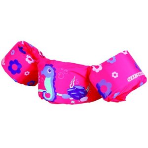 lot 510 image: Stearns Puddle Jumper Ultra Life Jacket, Pink Seahorse