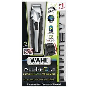 lot 529 image: Wahl - Lithium Ion Rechargeable Trimmer - Blacksilver