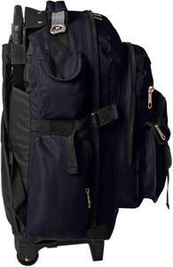 lot 627 image: Everest Deluxe Backpack On Wheels 5045WH 13.5x 18.5x 7