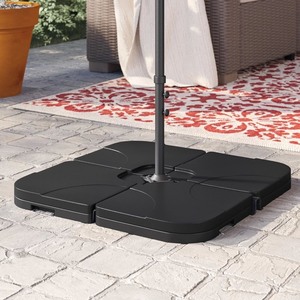 lot 637 image: Fillable Plastic Free Standing Umbrella Base