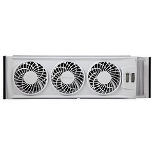 lot 655 image: Bionaire BWF0502M-WM Thin Window Fan, White