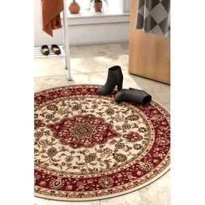 lot 661 image: Well Woven Barclay Medallion Traditional Ivory 710 Round Area Rug