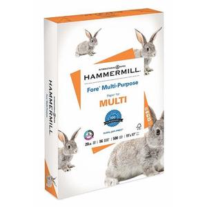 lot 703 image: Hammermill 11 x 17 Inches 20 Pounds 96 Brightness Fore MP Paper, 500SheetsReam (103192)