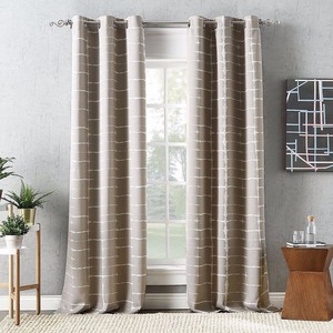lot 704 image: Saki Shibori Print 40 x 63 Blackout Curtain Panel