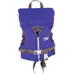 lot 709 image: Stearns Infant Classic Series Life Jacket with Rescue Handle, Blue