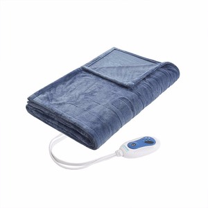 lot 735 image: Comfort Spaces Allover Plush Heated Snuggle Wrap 50x64