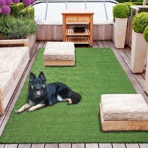 lot 748 image: Sweet Home Meadowland Artificial Grass IndoorOutdoor Area Rug (6��6�� x 9��3��)