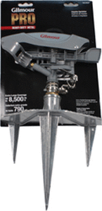 lot 805 image: Gilmour Metal Spike Base Impulse Sprinkler 8500 sq. ft.