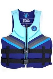 lot 857 image: Body Glove Womens Dual-Size Evoprene PFD, Life Jacket, (Female, LargeExtra Large, Blue)