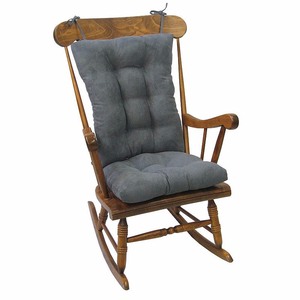 lot 864 image: Gripper Non-slip Jumbo Rocking Chair Cushion Set of 2 , Nouveau