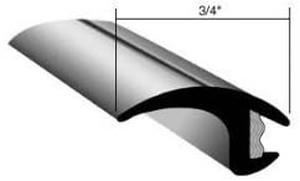 lot 42896 image: CRL 34 Gold Glass Universal Feature Line Trim Molding qty54