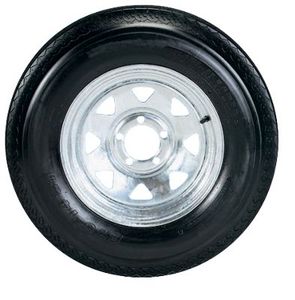 lot 50987 image: C.E. Smith Replacement Tire and Wheel Assembly - Galvanized - 480x8B 5 Lugs