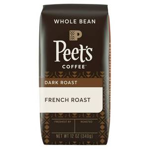 lot 67937 image: Peets French Dark Roast Whole Bean Coffee - 12oz