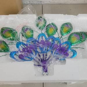 lot 4269 image: Metal Peacock