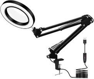 lot 4349 image: Magnifying Floor Lamp