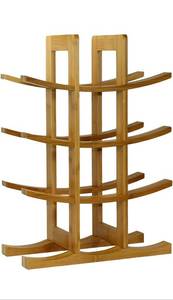 lot 4633 image: Bamboo Wine Rack