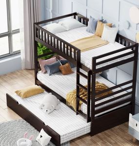 lot 4593 image: Bunk Bed with Trundle