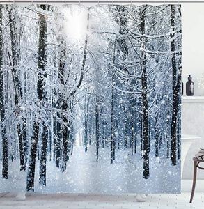 lot 4662 image: Winter Shower Curtain