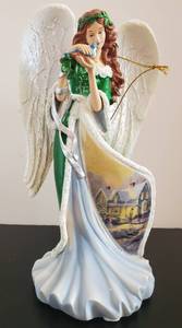 lot 1 image: Birch Angel, Thomas Kinkade Gifts of Christmas Angel Collection