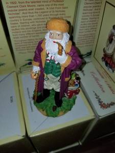 lot 93 image: The International Santa Claus Collection Luxembourg st. Nicholas 2000 Sc47