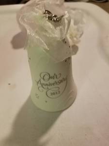 lot 134 image: hallmark 2012 keepsake christmas ornament qxg4554 anniversary celebration