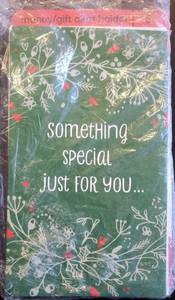 lot 186 image: Pack of 6 Christmas Cards, Something special just for you