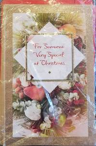 lot 198 image: Pack of 6 Christmas Cards, For someone very special at Christmas