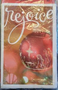 lot 204 image: Pack of 6 Christmas Cards, Rejoice