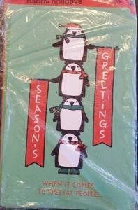 lot 211 image: Pack of 6 Christmas Cards, Seasons greetings