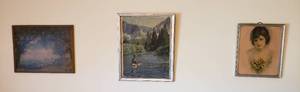lot 134 image: 3 Vintage Framed Prints