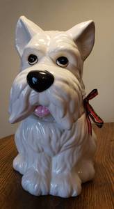 lot 324 image: West Highland Terrier Cookie Jar