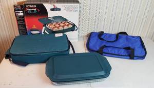 lot 397 image: Pyrex Portable (complete) and Extra Carrier