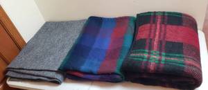 lot 407 image: 3 Acrylic BlanketsThrows
