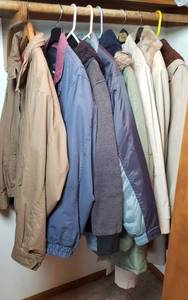 lot 411 image: Mens Winter Jackets  Coats  Mainly Large