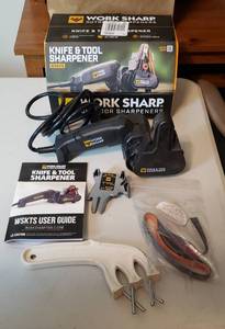 lot 470 image: Work Sharp Electric Knife & Tool Sharpener & Edgewater Pro Sharpener