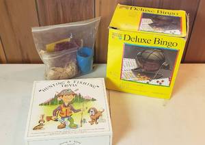lot 511 image: Deluxe Bingo, Hunter & Fishing Trivia, Yahtzee