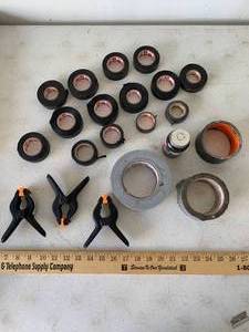 lot 878 image: Electrical & Duct Tape, Clamp grips, Liquid tape
