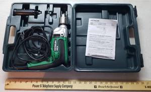 lot 918 image: Hitachi D13VF Electric Drill with case