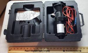 lot 925 image: Flojet Portable Waste Pump in case