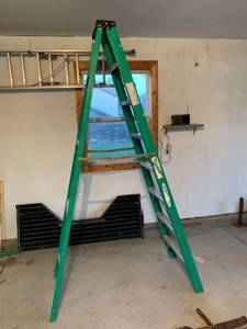 lot 990 image: Werner 8ft Ladder